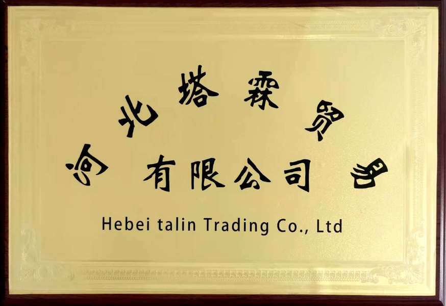 চীন HEBEI TALIN TRADING CO.,LTD সংস্থা প্রোফাইল